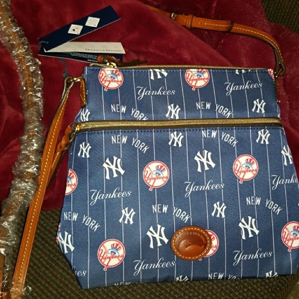 Dooney and Bourke Yankees Crossbody NWT